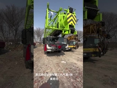 ZOOMLION شاحنات المعدات المستعملة ZTC1100V7531 قوية بقدرة 110 طن