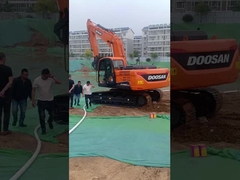 اليد الثانية دوسان DX215 الحفرة الحفرة الحفرة 20800kg 0.92m3 دلو